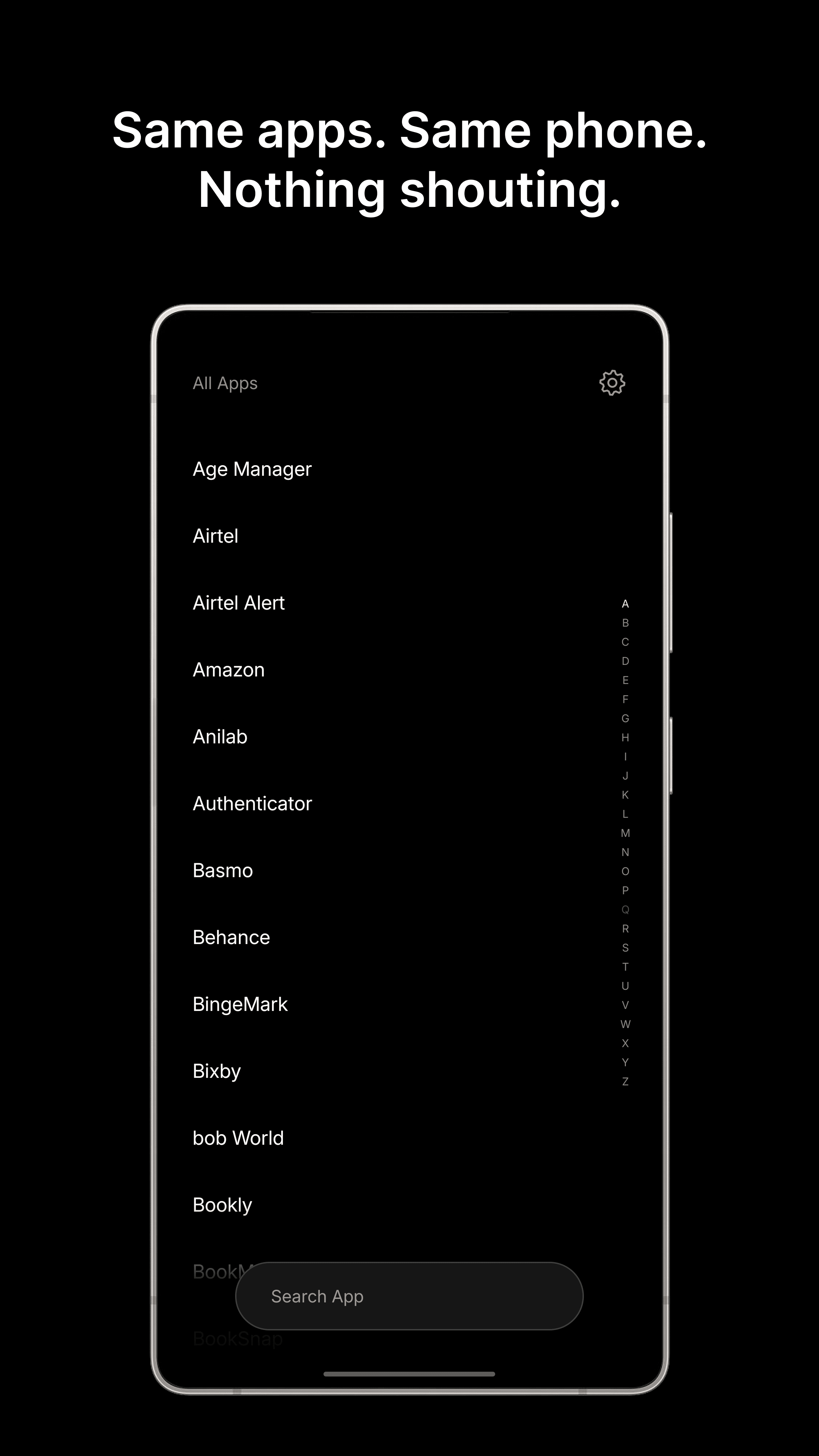 Every app, one search away